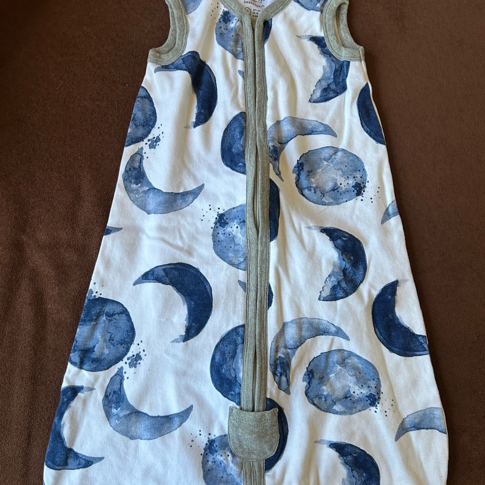 Moon Print Baby Sleep Sack